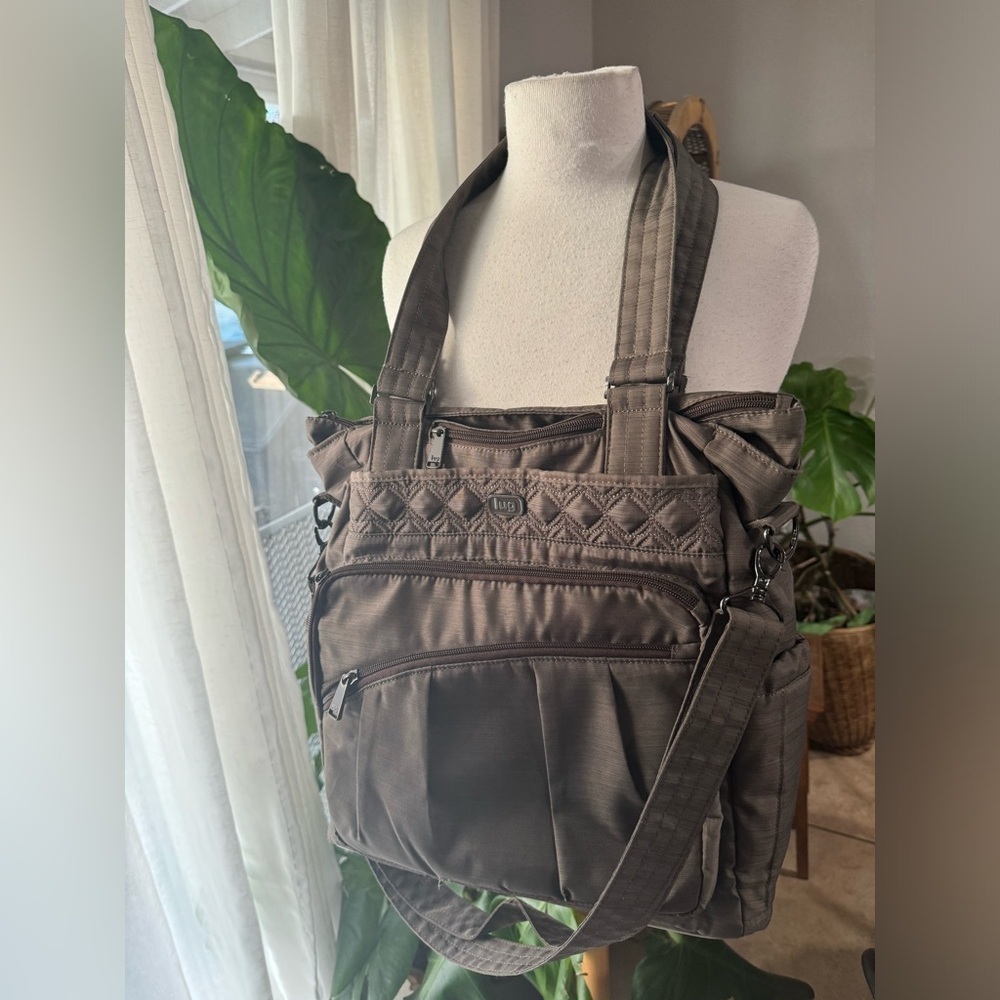 Lug Ace Nylon Convertible‎ crossbody tote bag baby bag
